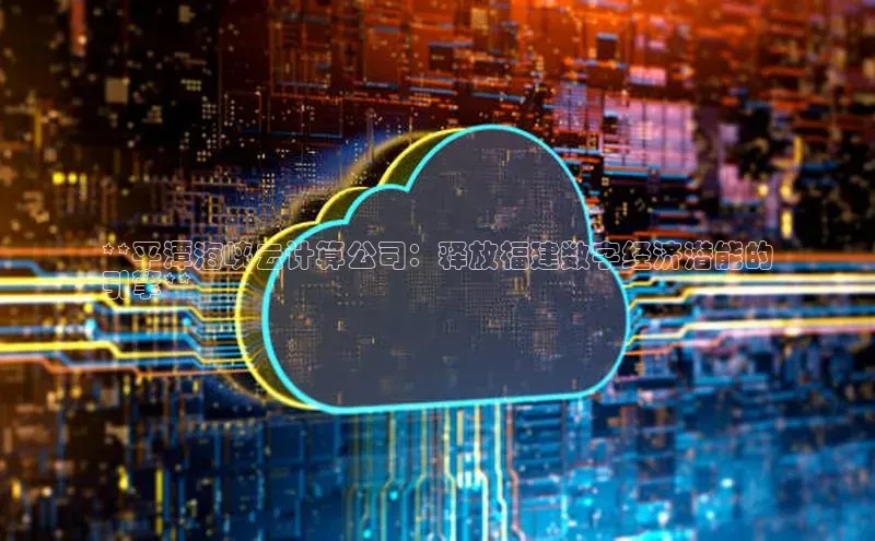 意昂体育4代理光魔科技**平潭海峡云计算公司：释放福建数字经济潜能的
引擎**