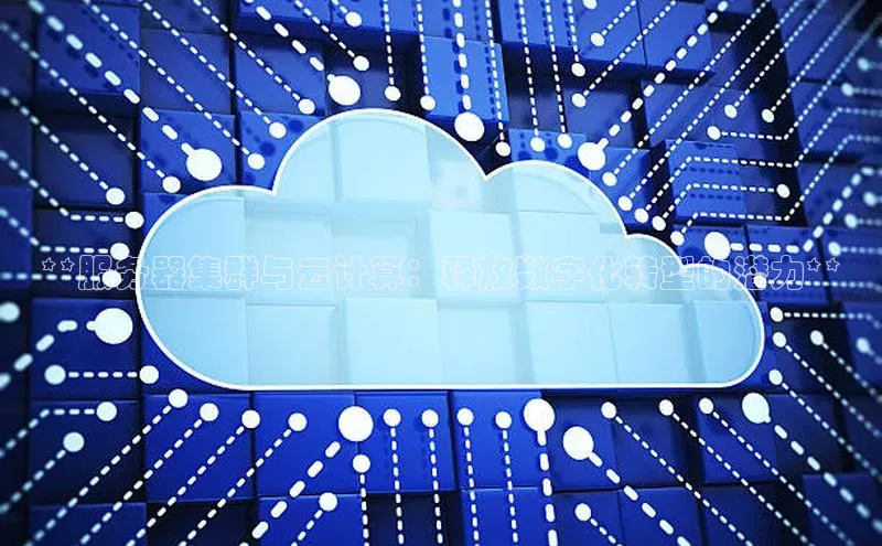 EON4ARGA公司**服务器集群与云计算：释放数字化转型的潜力**