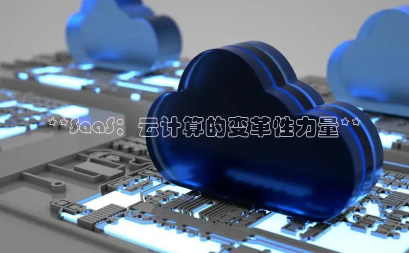 EON体育4猫眼**SaaS：云计算的变革性力量**